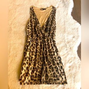 Sexy leopard Love Stitch dress